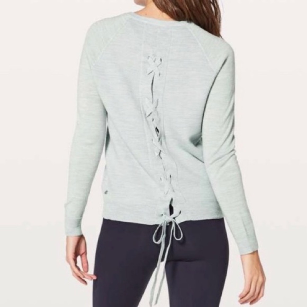 Lululemon Tied-To-You Sweater (Gray)